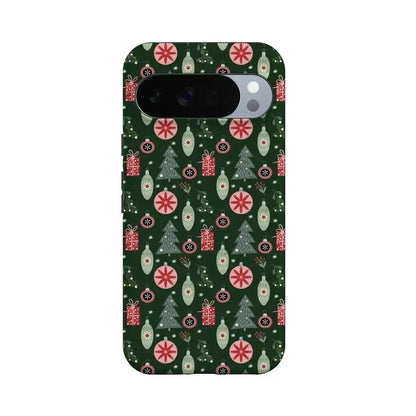 Tinsel Town | Christmas Ornament Case Phone Case Casetry Essential + MagSafe® Google Pixel 10 Pro XL
