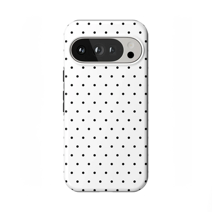 On the Dot | Black Polka Dot Case