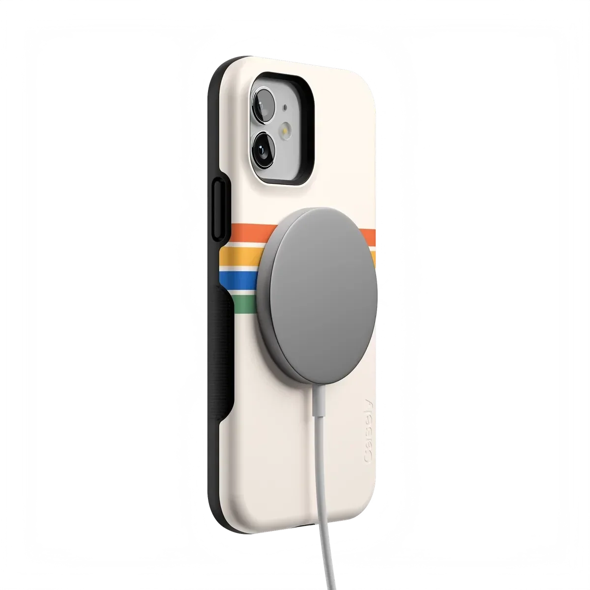 Totally Groovy | Rainbow Stripes Color Block Case iPhone Case get.casely