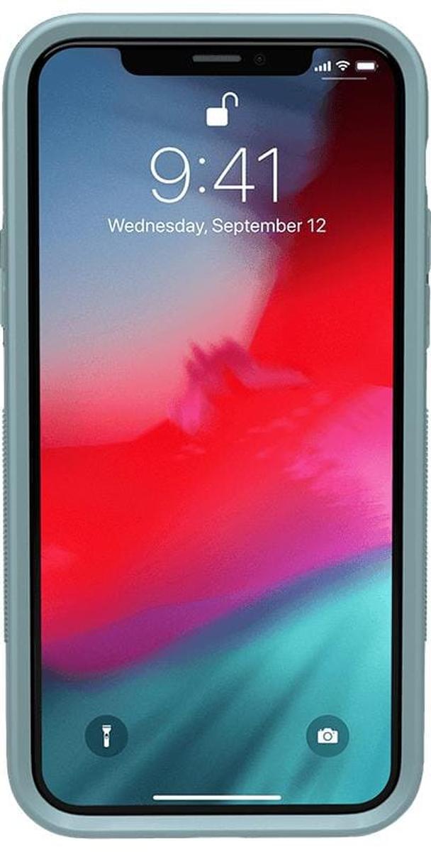 Totally Groovy | Teal Rainbow Stripes Color Block Case iPhone Case get.casely
