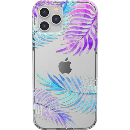 Tropical Blues | Palm Leaves Floral case iPhone Case get.casely Classic iPhone 12 Pro Max