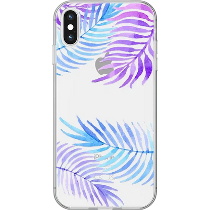 Tropical Blues | Palm Leaves Floral case iPhone Case get.casely Classic iPhone XS Max