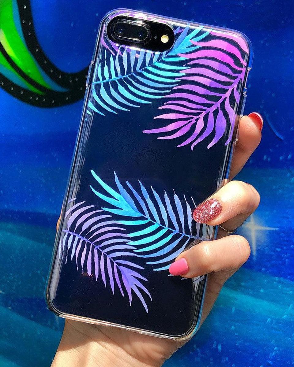 Tropical Blues | Palm Leaves Floral case iPhone Case get.casely