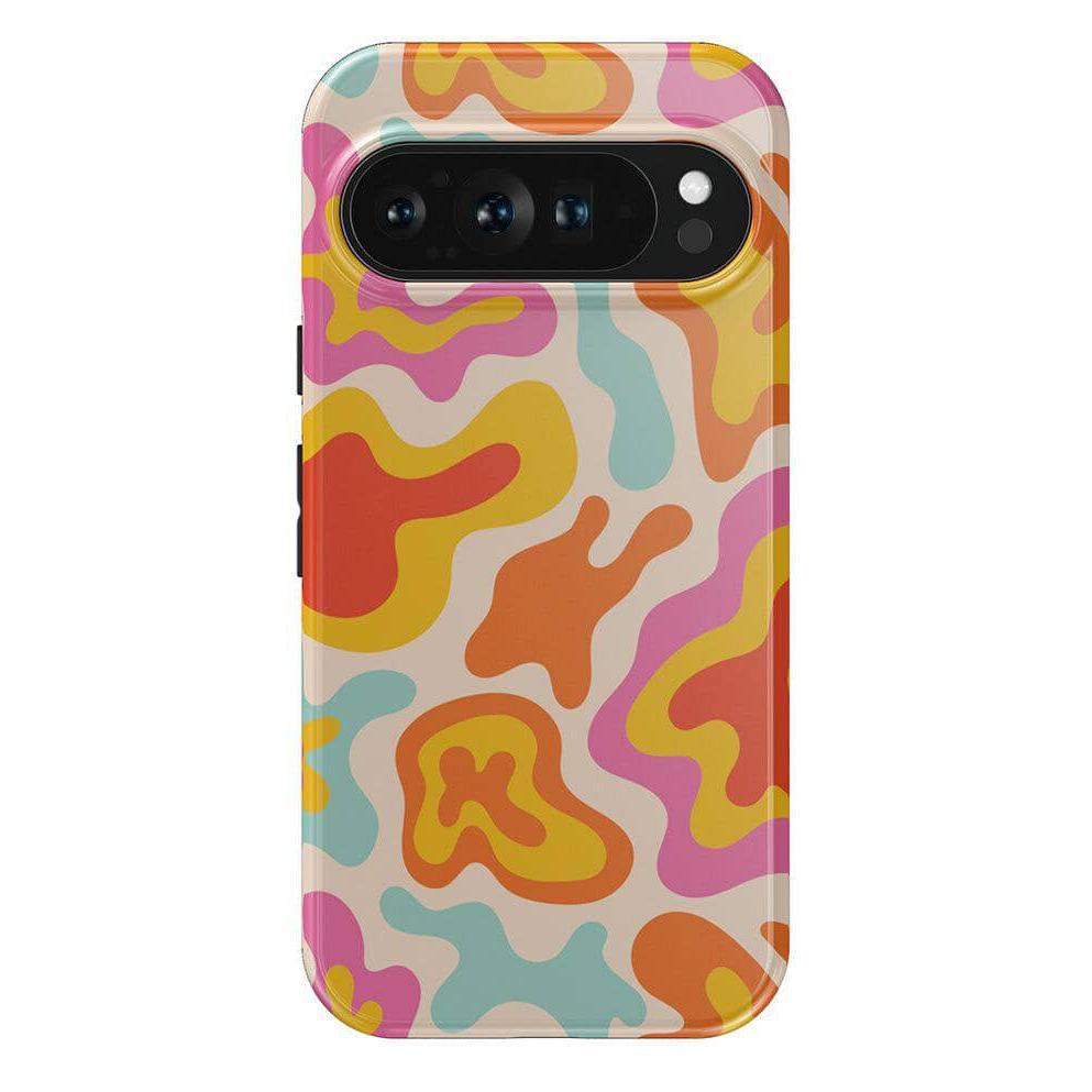 Tropical Color Splash | Abstract Retro Google Pixel Case Google Pixel Case Casetry Essential Google Pixel 9 Pro