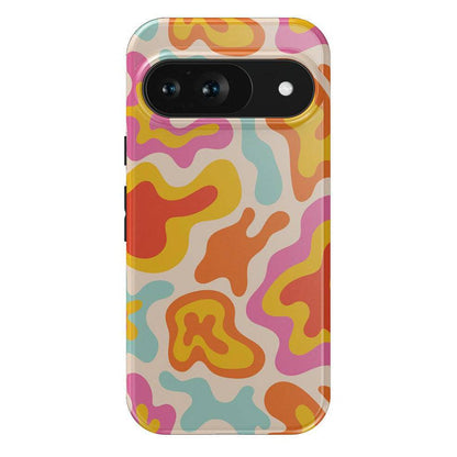 Tropical Color Splash | Abstract Retro Google Pixel Case Google Pixel Case Casetry Essential Google Pixel 9