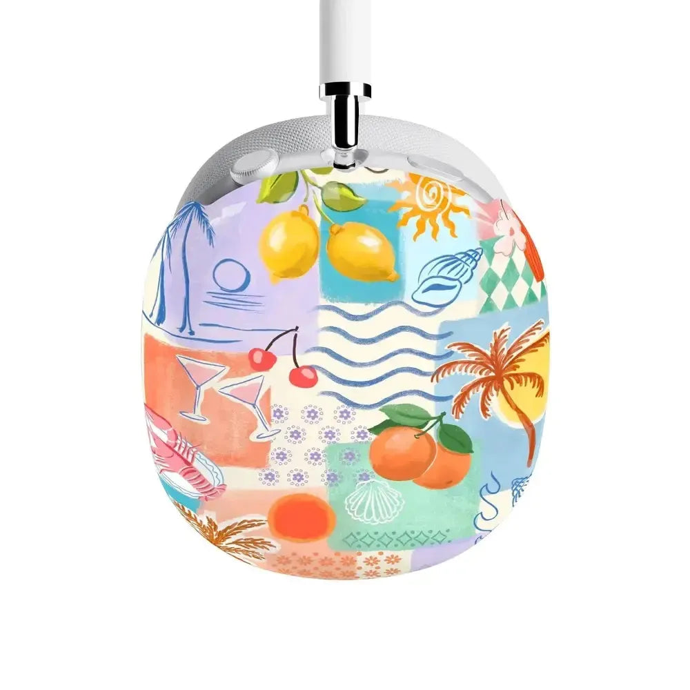 Tropical Heat | Beachy Collage AirPods Max Case AirPods Case Casetry