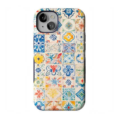 Tuscan Tiles | Dolce Vita Case iPhone Case get.casely Bold Flex + MagSafe® iPhone 15 Plus