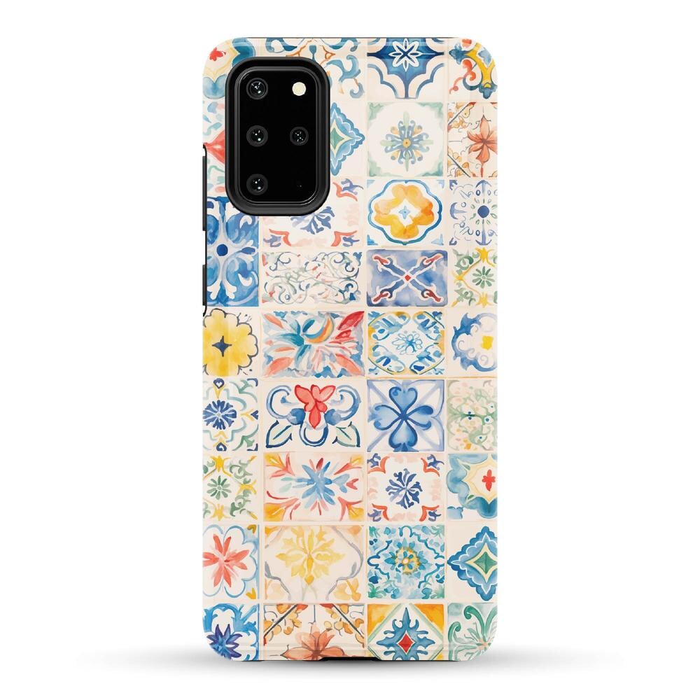 Tuscan Tiles | Dolce Vita Case iPhone Case get.casely Essential Galaxy S20 Plus