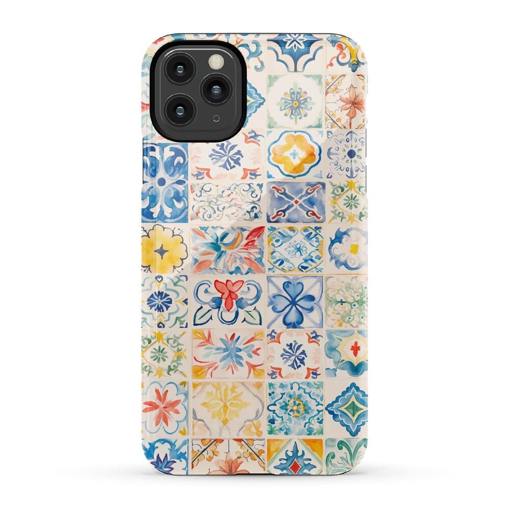 Tuscan Tiles | Dolce Vita Case iPhone Case get.casely Essential iPhone 11 Pro Max