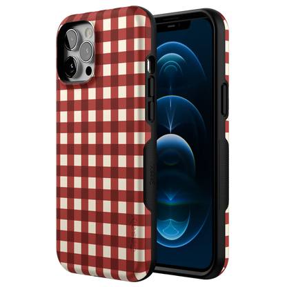 Checked Twice | Red Plaid Case
