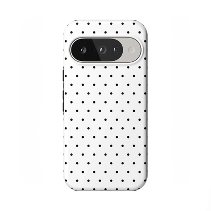 On the Dot | Black Polka Dot Case