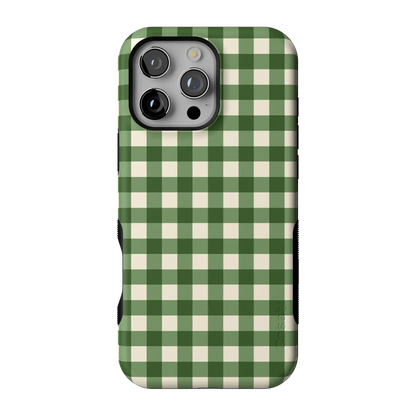 Checked Twice | Green Plaid Case