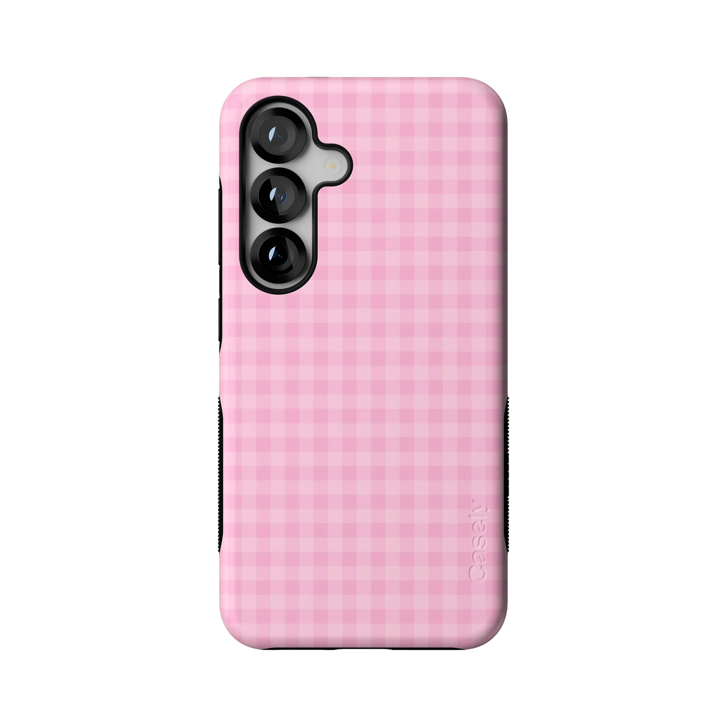 Sweet Jam | Light Pink Gingham Case - Galaxy S25