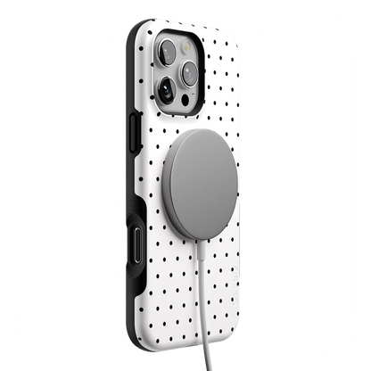 On the Dot | Black Polka Dot Case