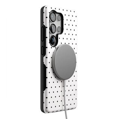 On the Dot | Black Polka Dot Case