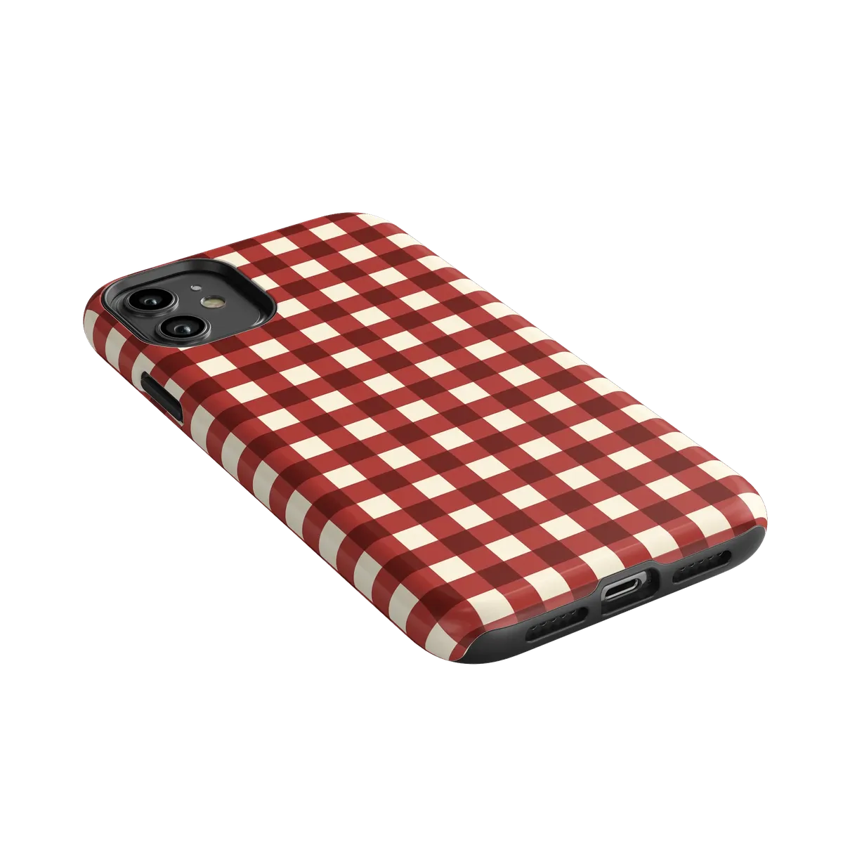 Checked Twice | Red Plaid Case