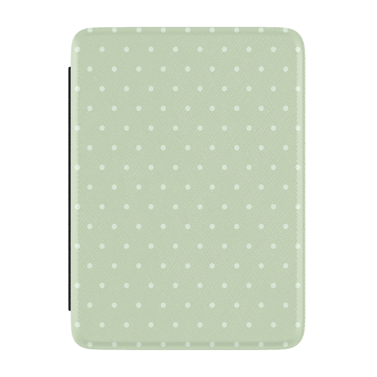 On the Dot | Green Polka Dot Kindle Case