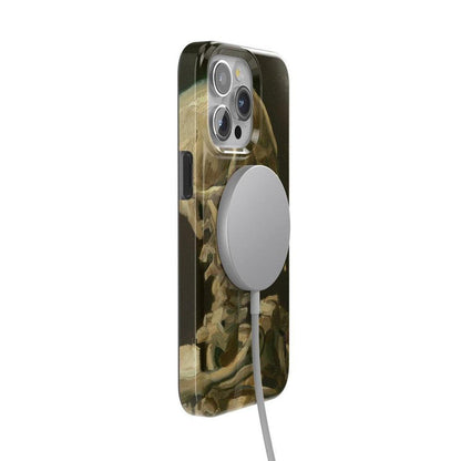 Van Gogh | Skull of a Skeleton with Burning Cigarette Phone Case iPhone Case Van Gogh Museum