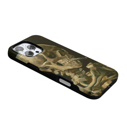 Van Gogh | Head of a Skeleton with a Burning Cigarette Phone Case iPhone Case Van Gogh Museum