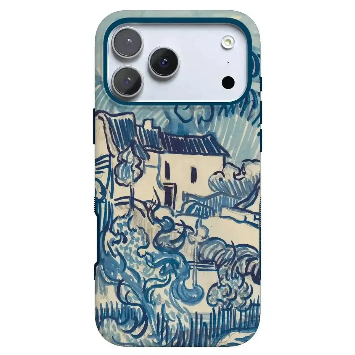 Van Gogh | Landscape With Houses Phone Case iPhone Case Van Gogh Museum Bold Flex + MagSafe® iPhone 17 Pro Max