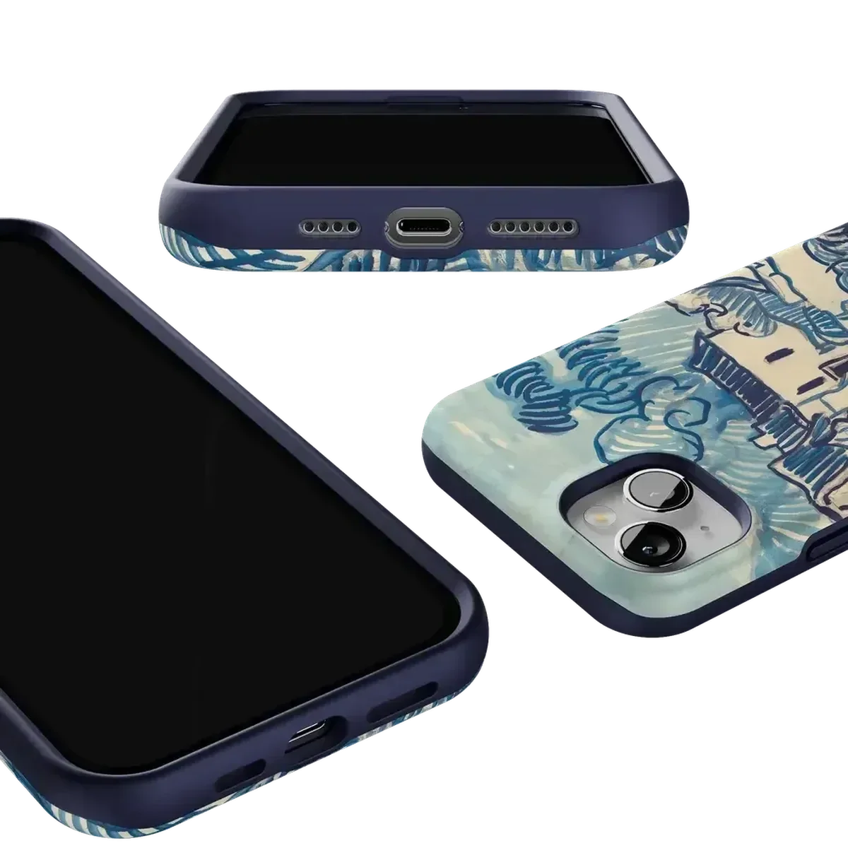 Van Gogh | Landscape With Houses Phone Case iPhone Case Van Gogh Museum