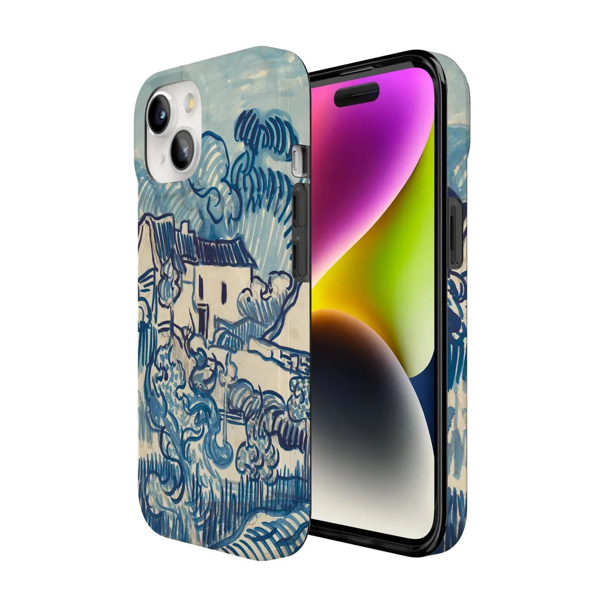 Van Gogh | Landscape With Houses Phone Case iPhone Case Van Gogh Museum