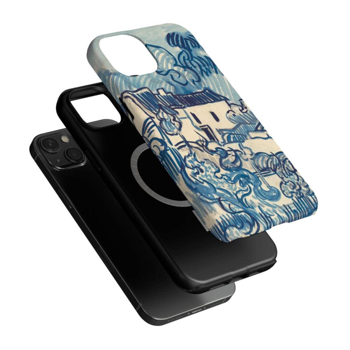 Van Gogh | Landscape With Houses Phone Case iPhone Case Van Gogh Museum