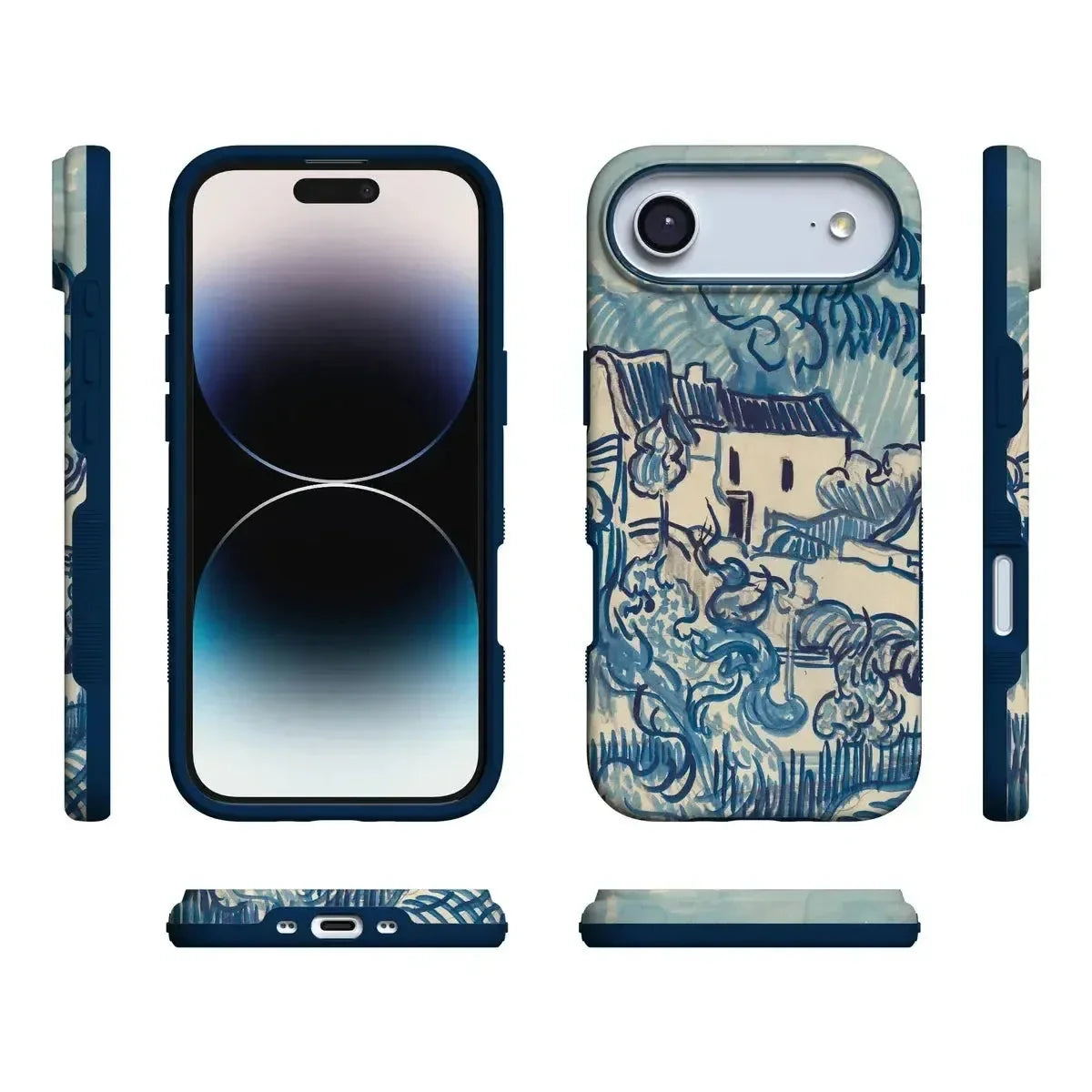 Van Gogh | Landscape With Houses Phone Case iPhone Case Van Gogh Museum