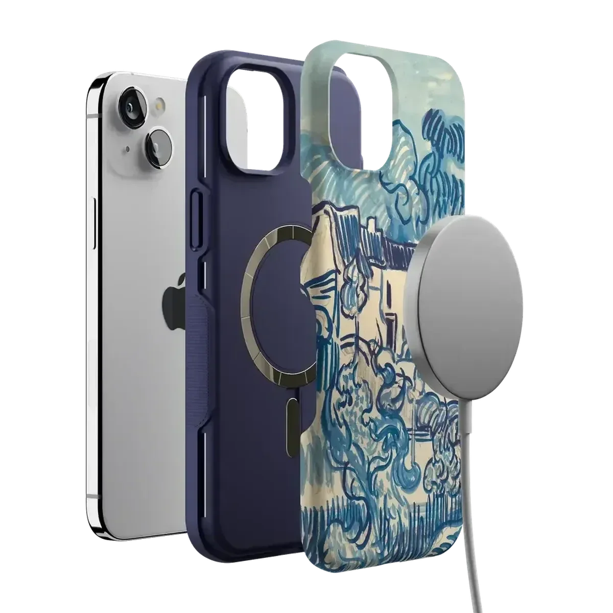 Van Gogh | Landscape With Houses Phone Case iPhone Case Van Gogh Museum
