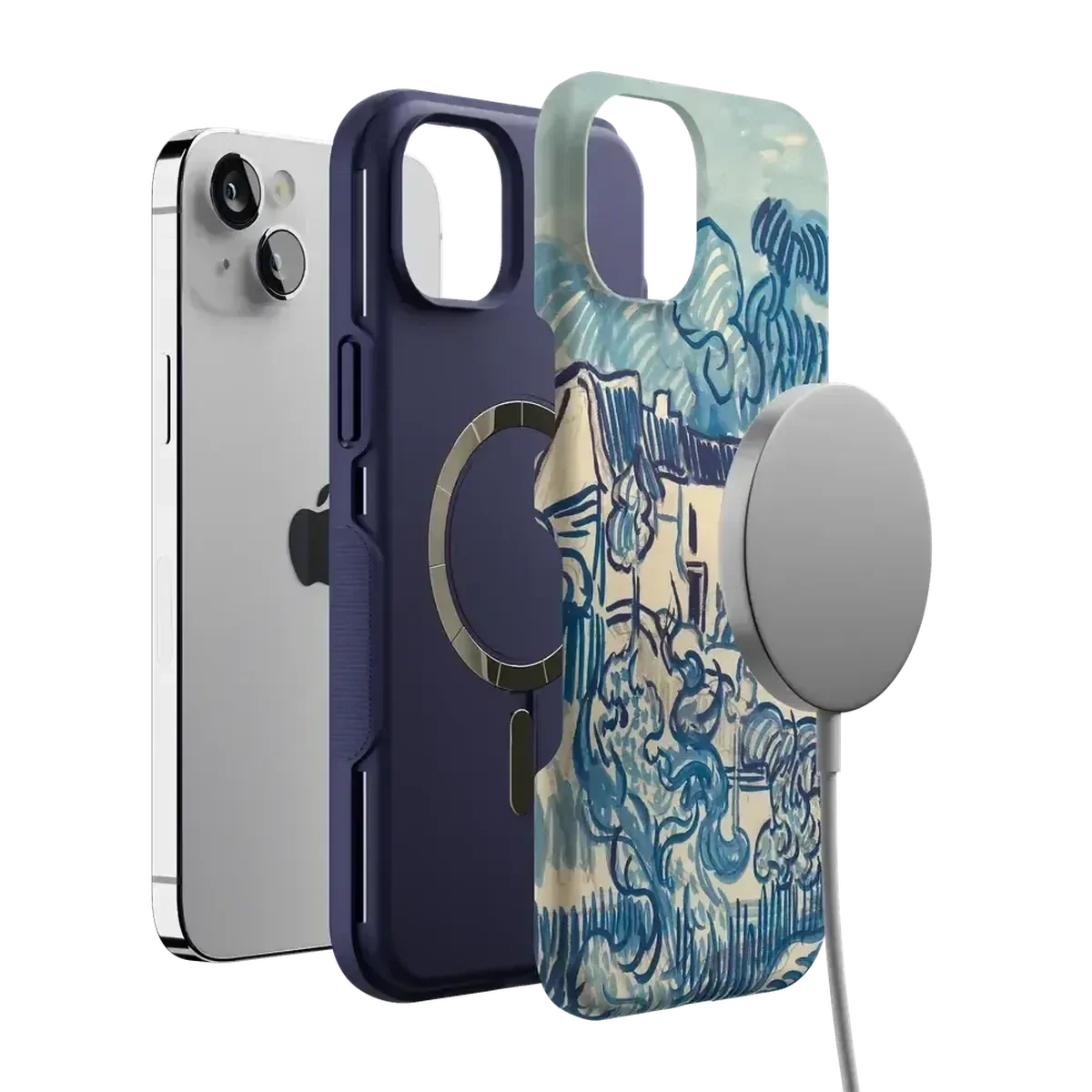 Van Gogh | Landscape With Houses Phone Case iPhone Case Van Gogh Museum