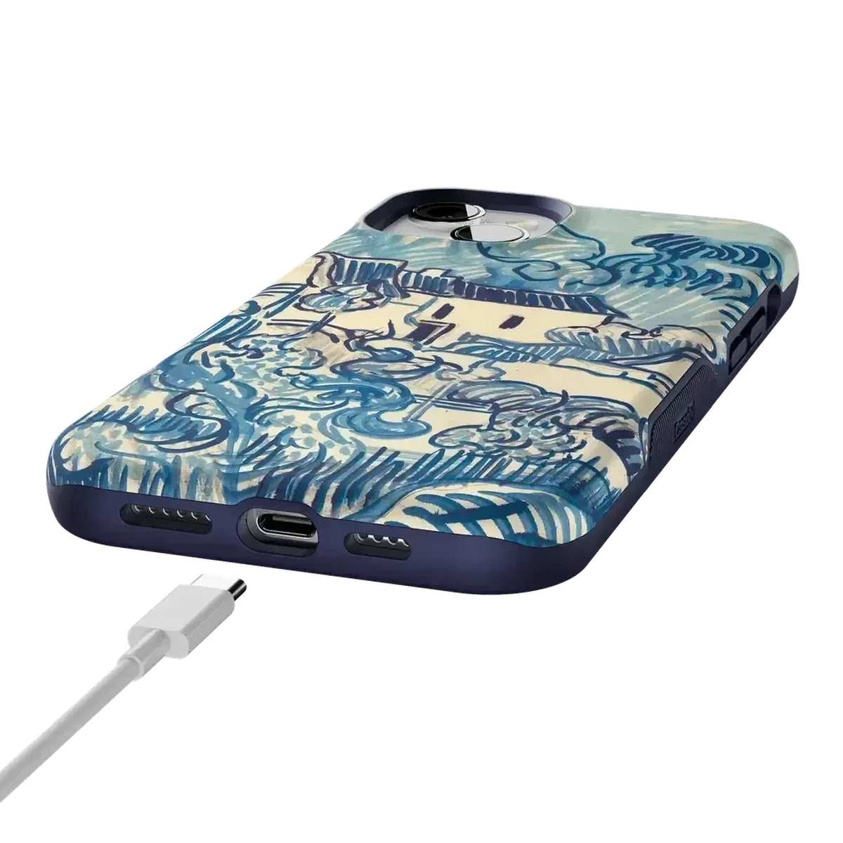 Van Gogh | Landscape With Houses Phone Case iPhone Case Van Gogh Museum