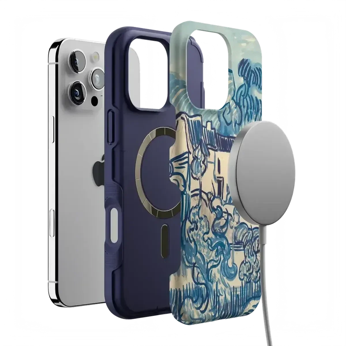 Van Gogh | Landscape With Houses Phone Case iPhone Case Van Gogh Museum