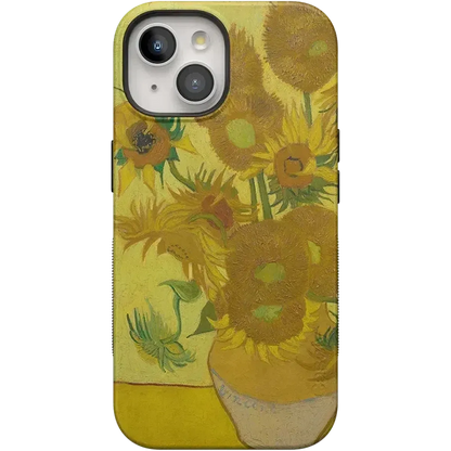 Van Gogh | Sunflowers Floral Case iPhone Case Van Gogh Museum Bold Flex + MagSafe® iPhone 15 Plus