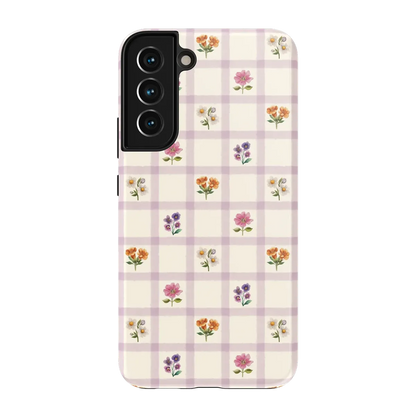 Meadow Check | Floral Gingham Case
