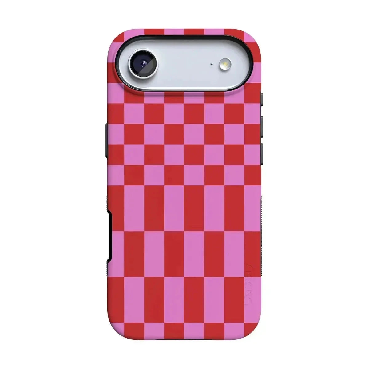 Vibe Check | Pink Checkerboard Case Phone Case Casetry Bold Flex + MagSafe® iPhone 17 Air