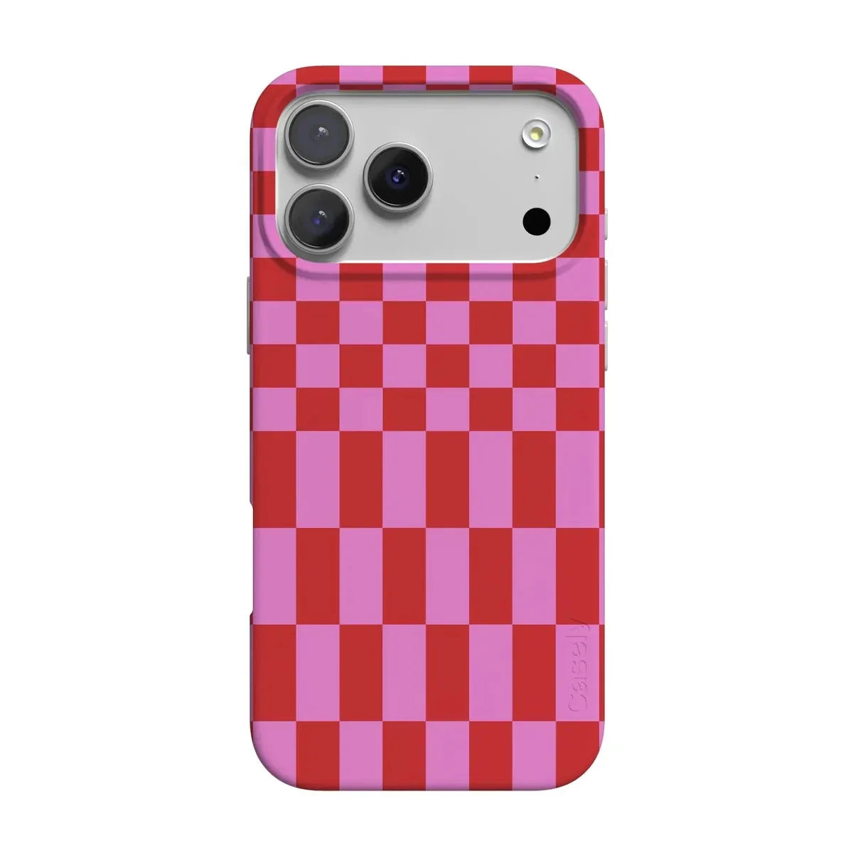 Vibe Check | Pink Checkerboard Case Phone Case Casetry Classic + MagSafe® iPhone 17 Pro Max