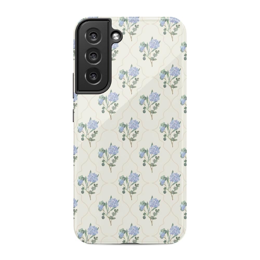 Vintage Garden | Blue Hydrangea Case iPhone Case get.casely Essential Galaxy S22 Plus