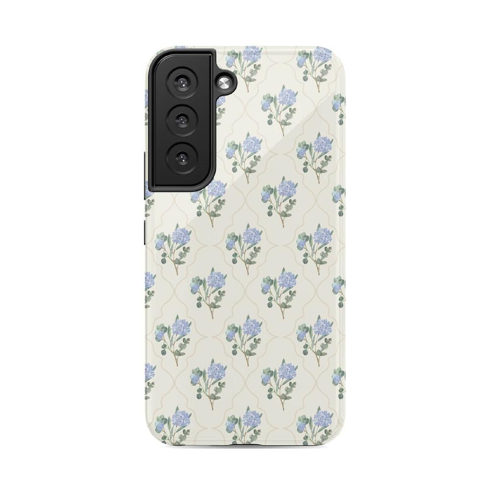 Vintage Garden | Blue Hydrangea Case iPhone Case get.casely Essential Galaxy S22