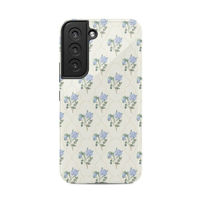 Vintage Garden | Blue Hydrangea Case iPhone Case get.casely Essential Galaxy S22