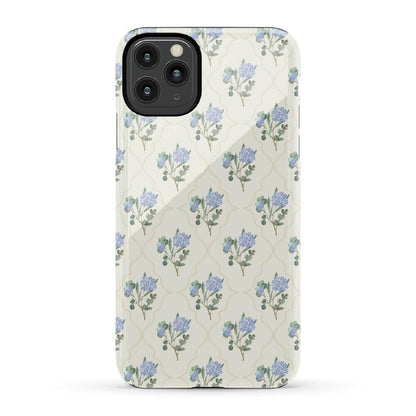Vintage Garden | Blue Hydrangea Case iPhone Case get.casely Essential iPhone 11 Pro Max