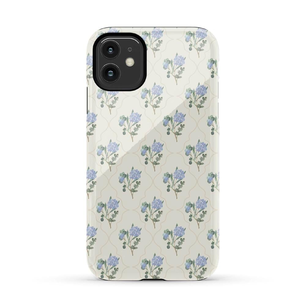 Vintage Garden | Blue Hydrangea Case iPhone Case get.casely Essential iPhone 11