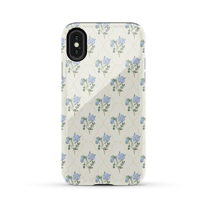 Vintage Garden | Blue Hydrangea Case iPhone Case get.casely Essential iPhone X / XS