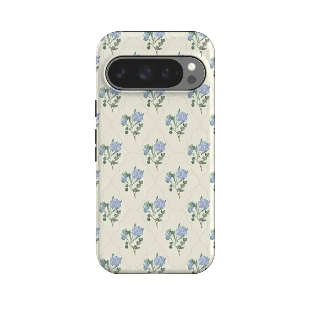 Vintage Garden | Blue Hydrangea Case iPhone Case get.casely Essential + MagSafe® Google Pixel 10 Pro