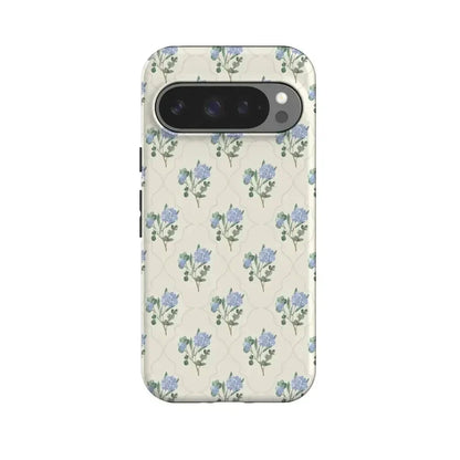 Vintage Garden | Blue Hydrangea Case iPhone Case get.casely Essential + MagSafe® Google Pixel 10 Pro