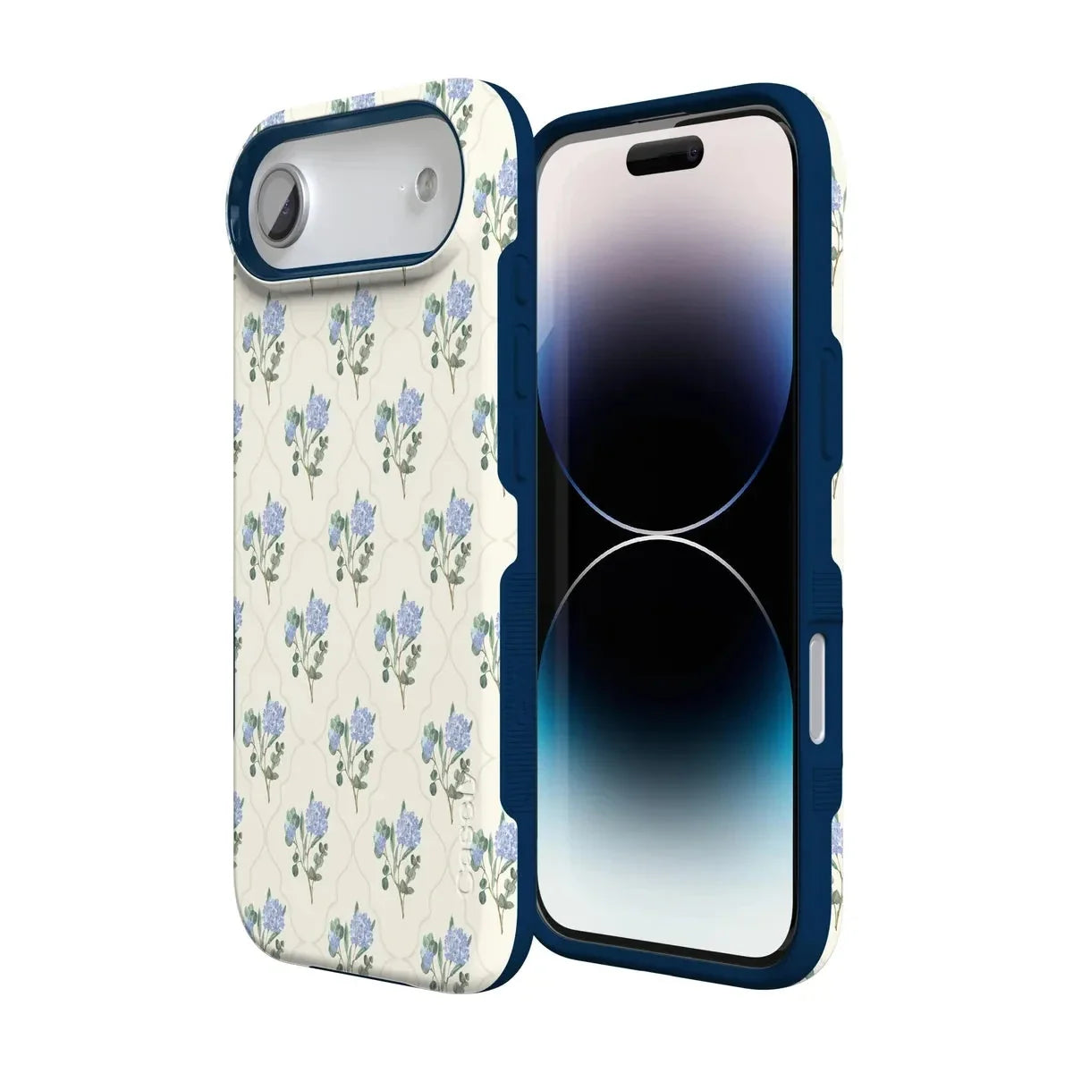 Vintage Garden | Blue Hydrangea Case iPhone Case get.casely