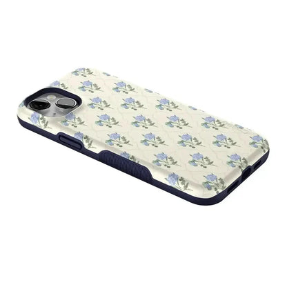 Vintage Garden | Blue Hydrangea Case iPhone Case get.casely
