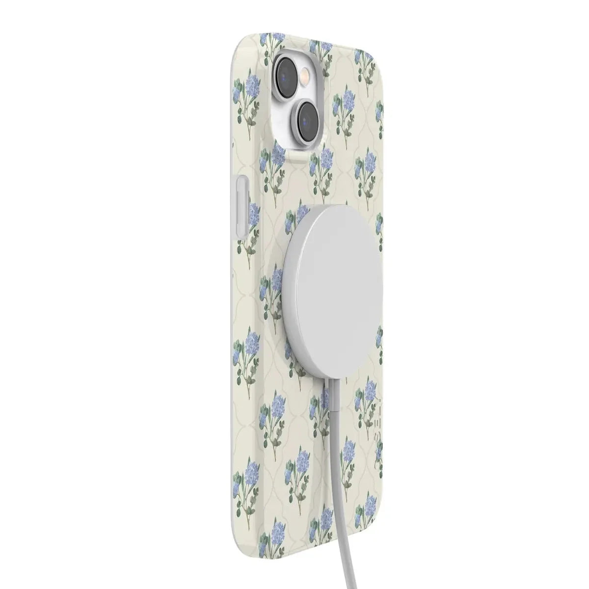 Vintage Garden | Blue Hydrangea Case iPhone Case get.casely