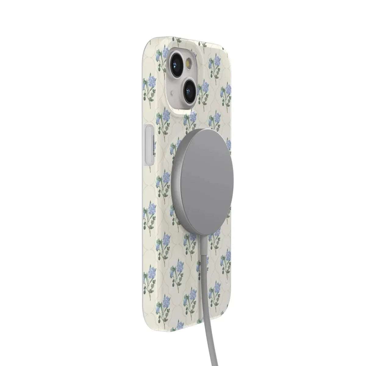 Vintage Garden | Blue Hydrangea Case iPhone Case get.casely
