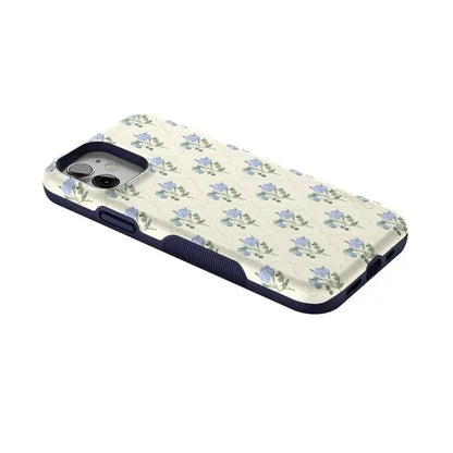 Vintage Garden | Blue Hydrangea Case iPhone Case get.casely
