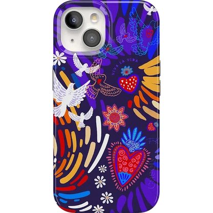 Viva La Vida | Frida Kahlo Collage Case iPhone Case get.casely Classic + MagSafe® iPhone 15 Plus
